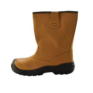 Brown Safety Boots | Border brown rigger boots