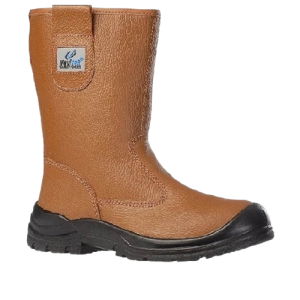 Vauktex UBA safety boots brown color